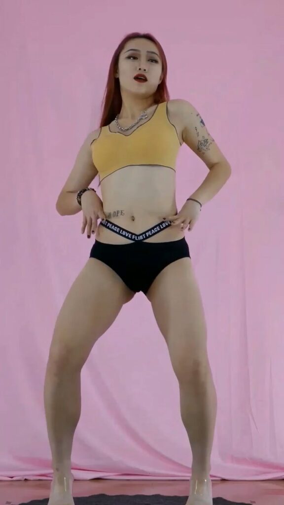 黑girl舞姿映秀 372雨婷4期 (2)