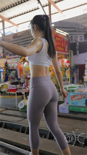160紧身裤极品好身材美腿美女p1