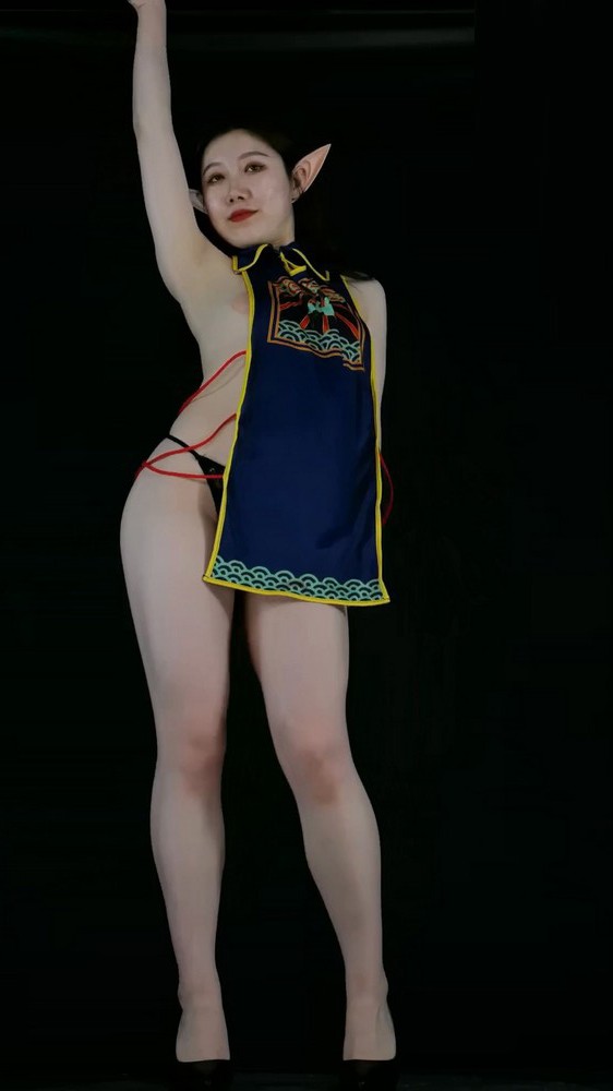 黑girl舞姿映秀 2696荔枝2期竖版 第3部