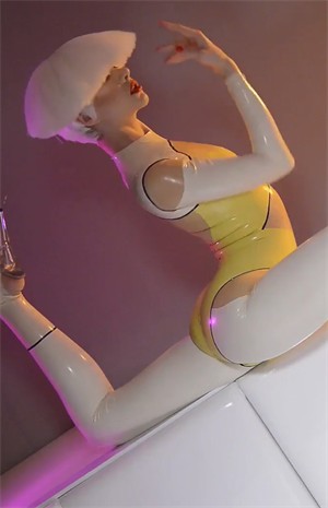 202瑜伽柔术西洋美女