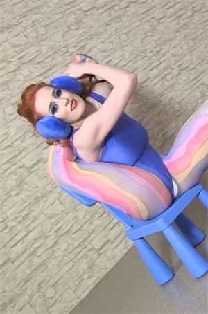 269瑜伽柔术西洋美女